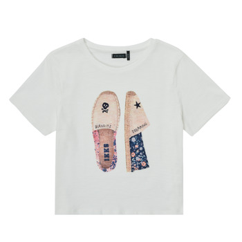 Textil Rapariga T-Shirt mangas curtas Ikks DANDINET Branco