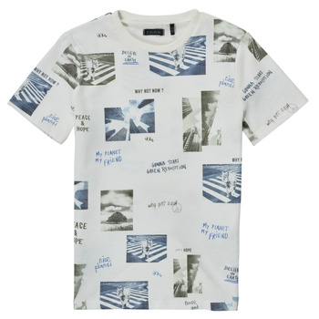 Textil Rapaz T-Shirt mangas curtas Ikks JUSSIFE Branco