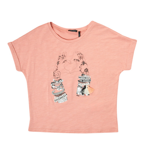 Textil Rapariga Regular fit button through shirt from Lipsy featuring a grandad collar Ikks EAGLEA Rosa
