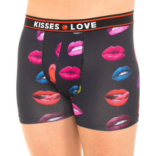 Toalha e luva de banho Homem Boxer Kisses&Love KL10001 Multicolor