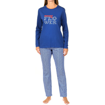 Textil Mulher Pijamas / Camisas de dormir Kisses And Love KL45153 Multicolor