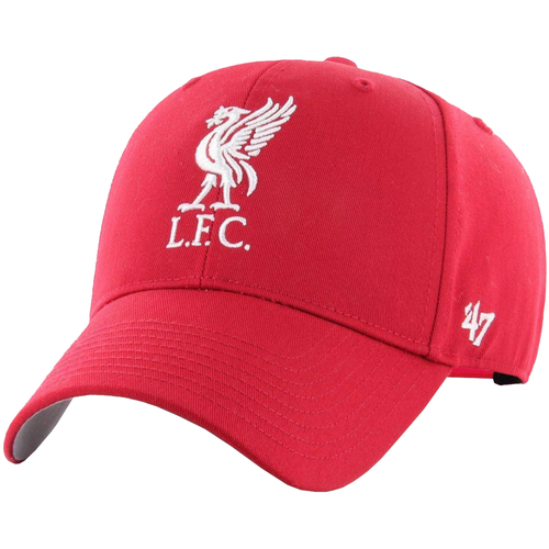 Acessórios Homem Boné '47 Brand Liverpool FC Raised Basic Cap Fitted Vermelho