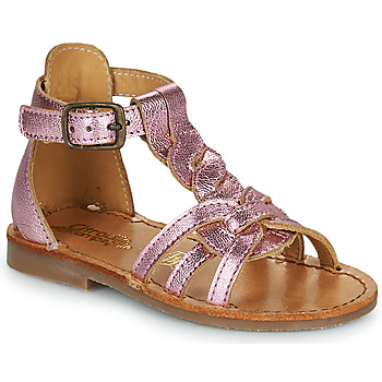 Sapatos Rapariga Sandálias Botas de nevempagnie GITANOLO Rosa