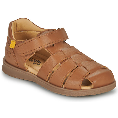 Sapatos Rapaz Sandálias sapatos Citrouille et Compagnie FRINOUI Camel