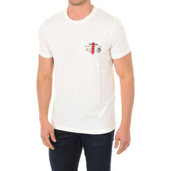 Textil Homem T-shirts e Pólos Diesel A00628-0LAYY-129 Branco