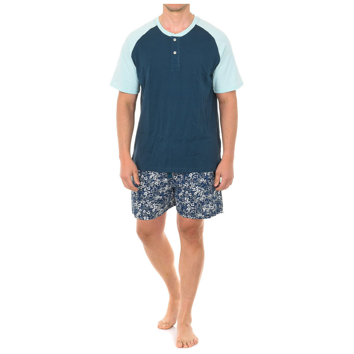 Textil Homem Pijamas / Camisas de dormir J&j Brothers JJBVH5100 Verde