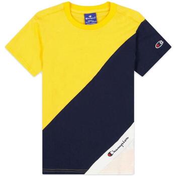 Textil Rapaz T-Shirt mangas curtas Champion  Amarelo