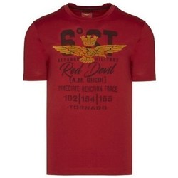 Textil Mulher T-Shirt mangas curtas Aeronautica Militare TS1906J49219270 Vermelho