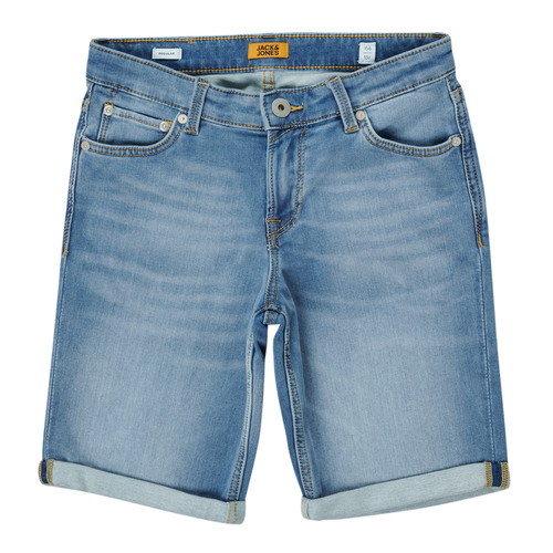 Textil Rapaz Shorts / Bermudas Pantufas / Chinelos JJIRICK Azul