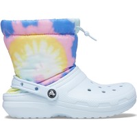 Sapatos Mulher chinelos Crocs Crocs™ Classic Lined Neo Puff Tie Dye Boot 19