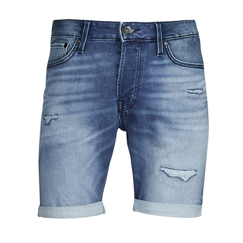 Textil Homem Shorts / Bermudas Pantufas / Chinelos JJIRICK Azul