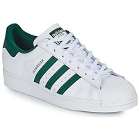 Sapatos Sapatilhas adidas Originals SUPERSTAR Branco / Verde