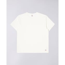 Textil Homem T-shirts e Pólos Edwin I029402-0202 WHITE Branco