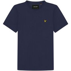 Textil Homem T-shirts e Pólos Lyle & Scott TS400VOG PLAIN T-SHIRT-Z99 NAVY Azul