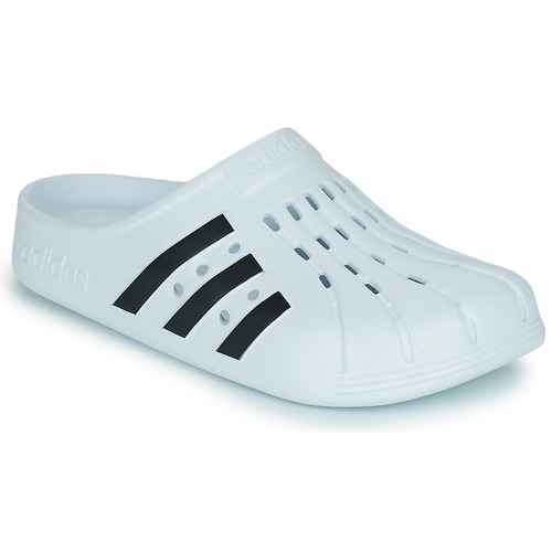 Sapatos Tamancos men adidas Performance ADILETTE CLOG Branco / Preto