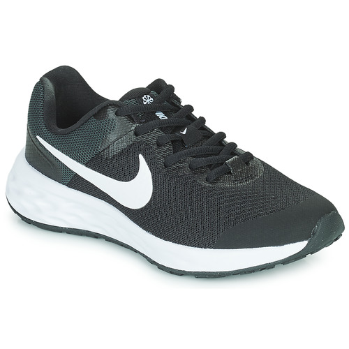 Sapatos Criança Multi-desportos Nike grey Nike grey Revolution 6 Preto / Branco