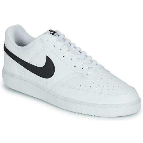 Sapatos Homem Sapatilhas Nike junior Nike junior Court Vision Low Next Nature Branco / Preto