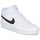 Sapatos Homem Sapatilhas de cano-alto Nike Nike Court Vision Mid Next Nature Branco / Preto