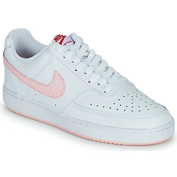 Sapatos Mulher Sapatilhas Nike WMNS NIKE COURT VISION LO VD Branco / Rosa