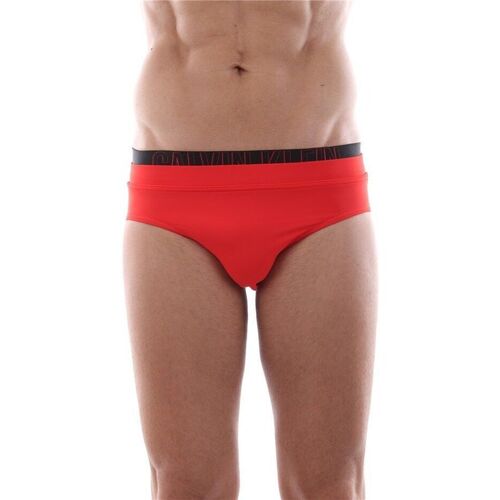 Textil Homem Fatos e shorts de banho Calvin Klein JEANS Durant KM0KM00257 BRIEF-655 FLAME SCARLET Vermelho