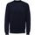 Textil Homem camisolas Selected 16074682 BERG-NAVY BLAZER MELANGE Azul