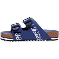 Sapatos Homem Sandálias Napapijri Footwear NA4ETH LEATHER SANDAL-176 BLUE MARINE Azul