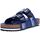 Sapatos Homem Sandálias Napapijri Footwear NA4ETH LEATHER Hyper SANDAL-176 BLUE MARINE Azul