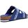 Sapatos Homem Sandálias Napapijri Footwear NA4ETH LEATHER Hyper SANDAL-176 BLUE MARINE Azul