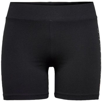 Textil Mulher Shorts / Bermudas Only Play 15206049 PERFORMANCE SHORTS-BLACK Preto