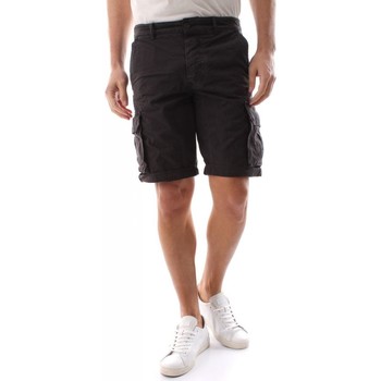 Textil Homem Shorts / Bermudas 40weft NICK 6013-W1909 BLACK Preto