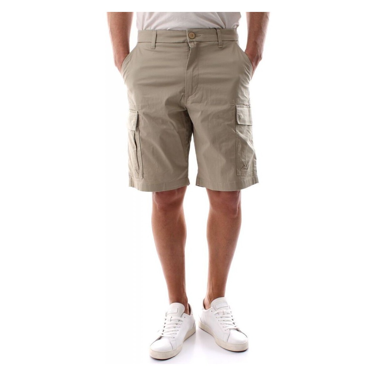 Textil Homem Shorts / Bermudas Dockers 87345 0000 SMART CARGO-TAUPE SAND Bege