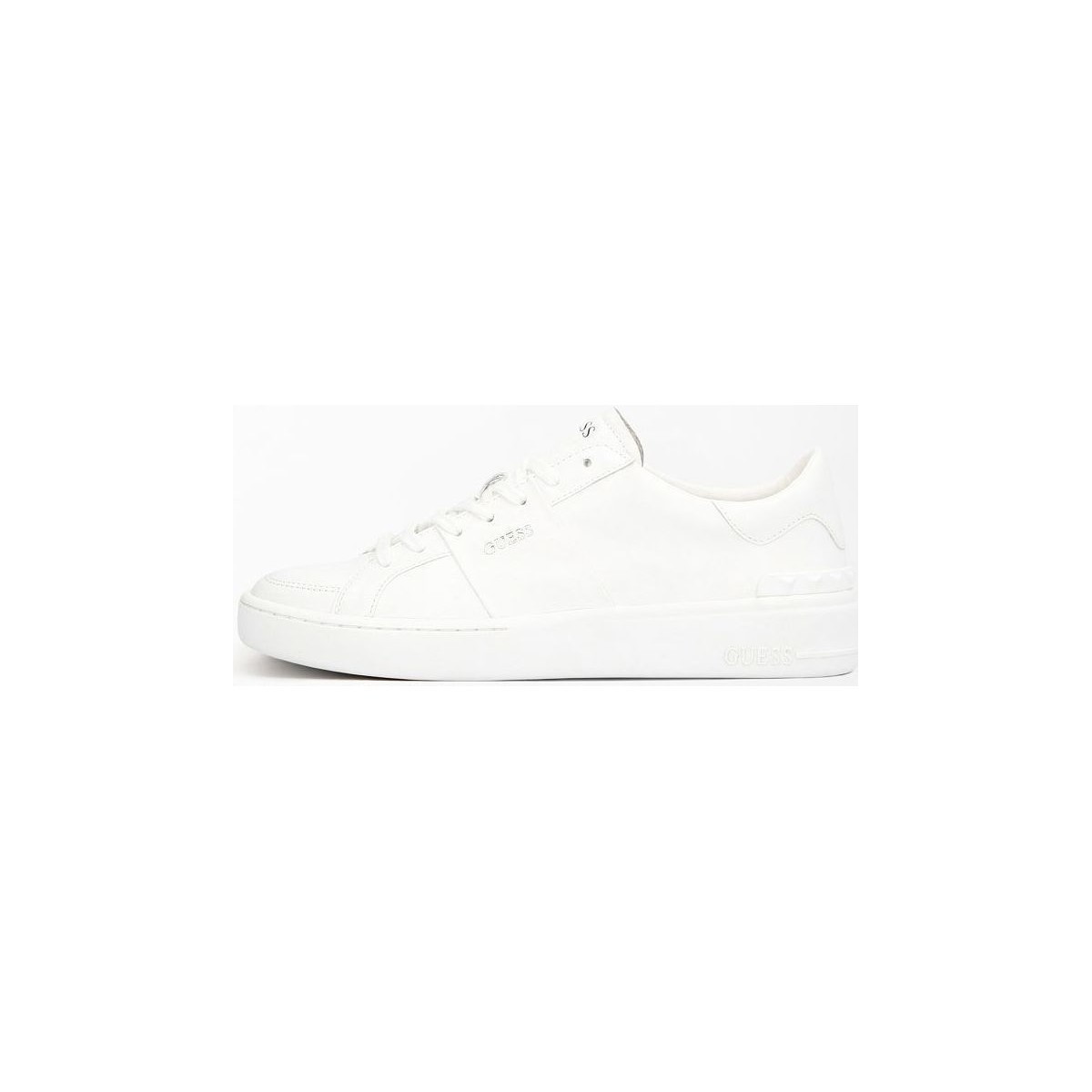 Sapatos Homem Sapatilhas Guess FM5VES LEA12 - VERONA-OFFWHITE Branco