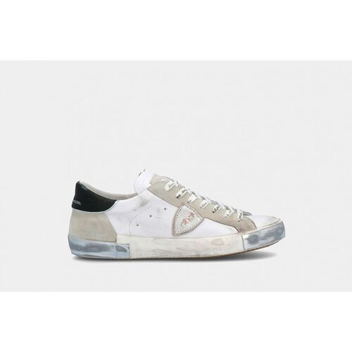 Philippe Model PRLU MA02 PARIS X-FOXY LAMINE BLANC ARGENT Branco