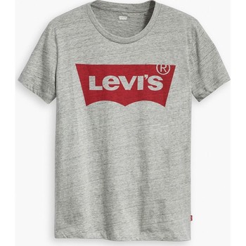 Textil Mulher Roupa interior homem Levi's 17369 THE PERFECT TEE-0263 BETTER BATWING SMOKE Cinza