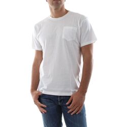 Textil Homem T-Shirt mangas curtas Bomboogie TM6344 T JORG-01 OFF WHITE Branco