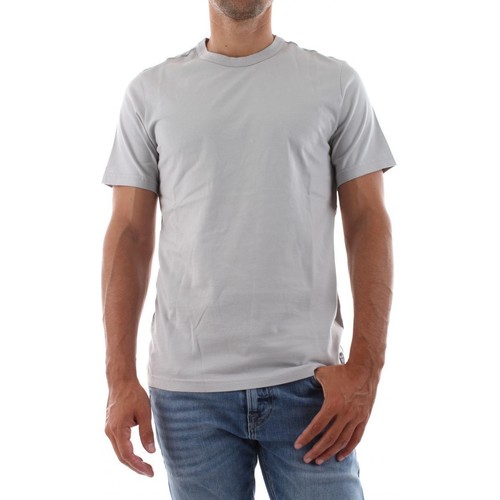 Textil Homem T-shirts Sportswear e Pólos Dockers A0856 0007 ICON TEE-HARBOR MIST Cinza
