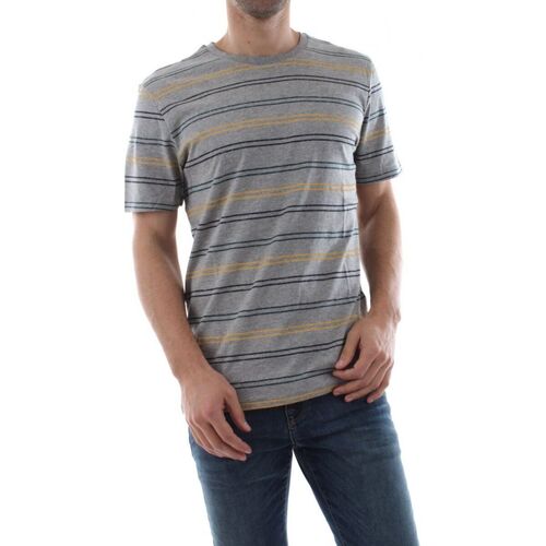 Textil Homem T-shirts e Pólos Jack & Jones 12149916 KELVIN-LIGHT GREY Cinza