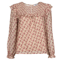 Textil Mulher Tops / Blusas Betty London  Bege / Rosa