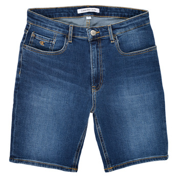 Textil Rapaz Shorts / Bermudas Calvin Klein Jeans REGULAR SHORT ESS BLUE Azul
