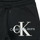 Textil Rapariga Shorts / Bermudas Calvin Klein Jeans REFLECTIVE MONOGRAM SHORTS Preto