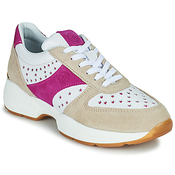 Sapatos Mulher Sapatilhas Fericelli AGATE Branco / Rosa fúchia