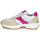 Sapatos Mulher Sapatilhas Fericelli LAGATE Branco / Rosa fúchia