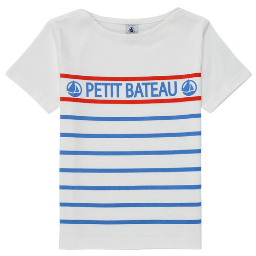 Textil Rapaz leopard-print shirt jacket Neutrals Petit Bateau BLEU Multicolor