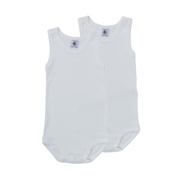 Textil Criança Pijamas / Camisas de dormir Petit Bateau POL Branco