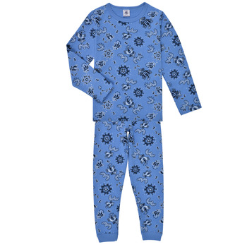 Textil Criança Pijamas / Camisas de dormir Petit Bateau BANDANOU Azul