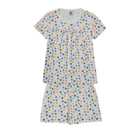 Textil Rapariga Pijamas / Camisas de dormir Petit Bateau BRUNA Multicolor