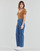 Textil Mulher Calças Jeans Levi's WB-RIBCAGE-RIBCAGE Azul