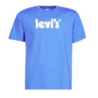 Textil Homem T-Shirt mangas curtas Levi's SS RELAXED FIT TEE Palace / Azul