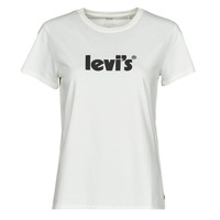 Textil Mulher T-Shirt mangas curtas Levi's Citrouille et Co Logo