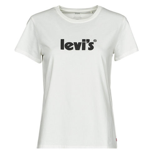 Textil Mulher T-Shirt deze mangas curtas Levi's THE PERFECT TEE Logo